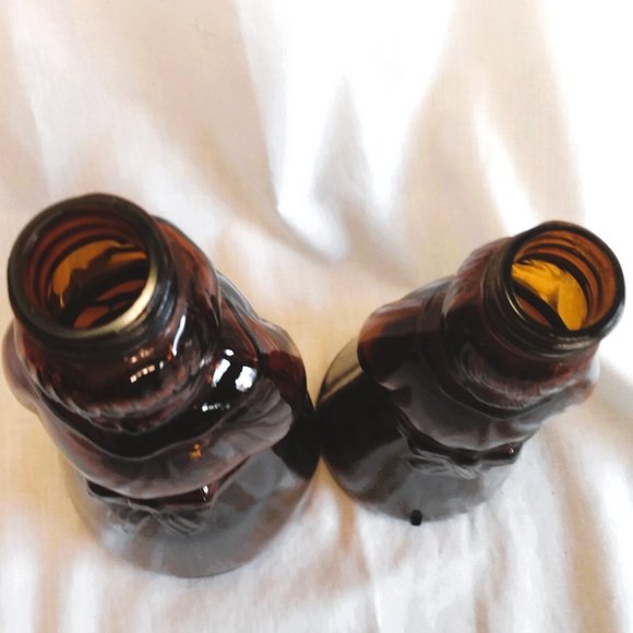 Vintage Mrs. Butterworth's 60's-90's Syrup Empty Bottles With Lids-10." & 8.5" - Picture 7 of 9